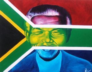 "Nelson Mandela in his true colours"