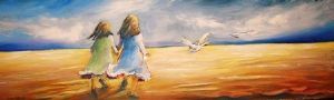 "chasing seagulls"