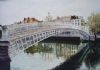 "Ha'Penny Bridge, Dublin"