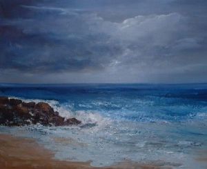 "Sea Evening Light"