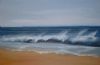 "Sea Spray on a Red Beach"