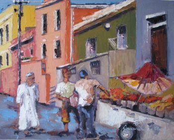 "Bo-Kaap Straattoneel Nr 6"