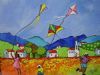 "Children Flying Kites"