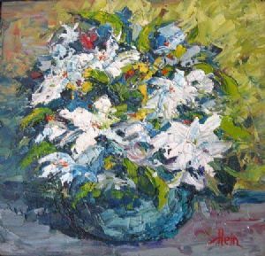 "Floral Impasto"