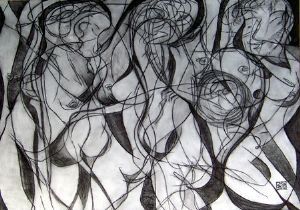 "Abstract Figure Study 1"