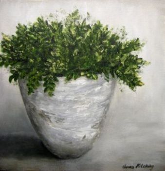 "Pot with Greenery 1 STOLEN"