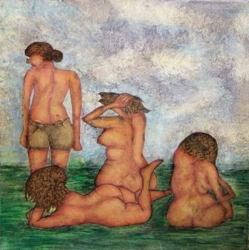 "Four Bathers"