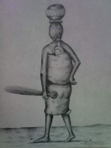 "Woman Carrying Child"