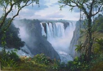 "Thundering Vic Falls"