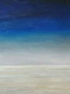 "Blue sky on Verneukpan"