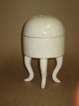 "Lidded Pot with Fairy Feet"