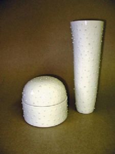 "Lidded Pot Plus Vase"
