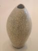 "Large Raku Pot (Fluted)"