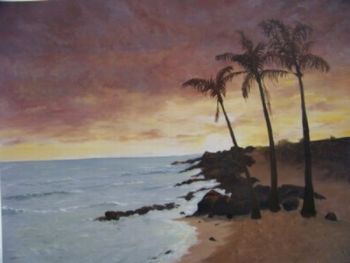 "Island Sunset"