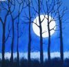 "Trees in the Moonlight"