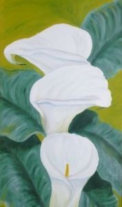 "Arum Lilies"