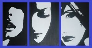 "Black & White Profile Set 1"