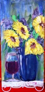 "Red wine and Yellow Bouquet"