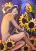 "Eva 1 with Sunflowers"