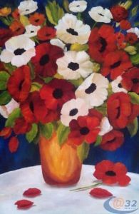 "Vase full of Poppies"