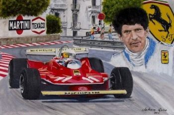 "Jody Scheckter Ferrari"
