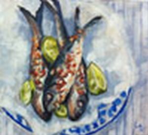 "Sardines on a Plate "
