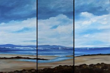 "Beach Triptych IV"