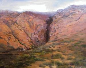 "Cracked Mountain, Karoo"