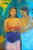 "2 Tahitians apres Gauguin"