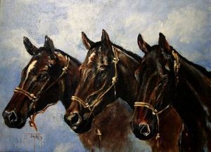 "Polo Ponies (Commisioned)"