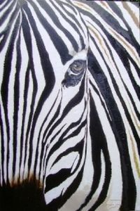 "Zebra Abstract"