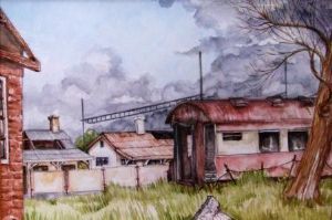 "Brokedown Noupoort Station"