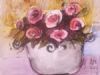 "Small Roses in a Bucket"