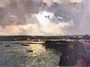 "Moored Boats at Quayside "