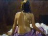 "Woman with Purple Skirt"