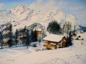 "Winter Wonderland in Switzerland"