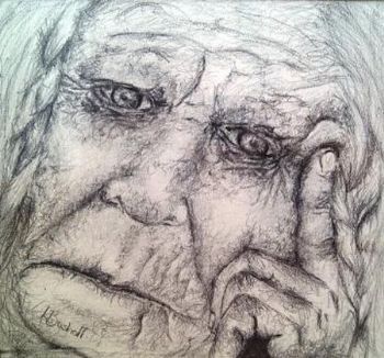 "Worried Old Woman"