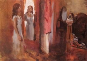 "Lady in Mirror"
