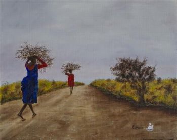 "Girls met hout op kop"