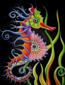 "Psychadelic Seahorse"