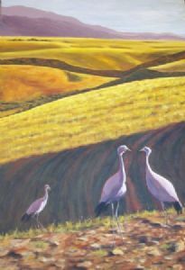 "Blue Cranes, Overberg"