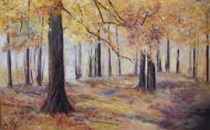 "Yellow Autumn Trees"