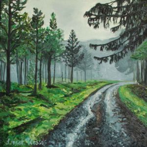 "Misty Road (Hogsback)"