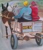 "Women on a Donkey Cart"