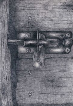 "Door with Padlock"