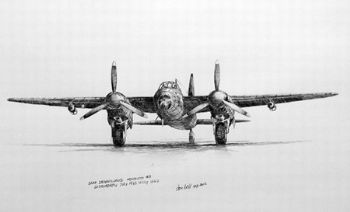 "SAAF 60 Squadron Mosquito"