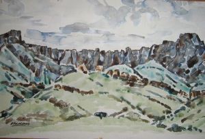 "Mount Aux Sources Summer"