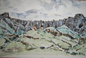 "Mount Aux Sources Summer"