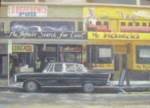 "Winged Merc at Mr Pickwick's"