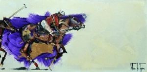 "Horse Sport Purple"